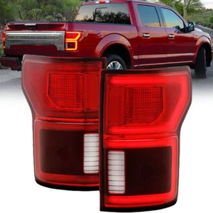 Freno de luz trasera LED izquierdo y derecho con punto ciego para Ford F150 2018-2019 2020 2 piezas - Imagen 1 de 8