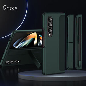 Nieuwe aanbiedingInvisible Bracket 2-in-1 Pen Slot Protective Case For Samsung Galaxy Z Fold 4 3