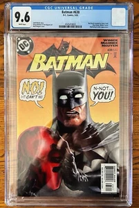 BATMAN 638 CGC 9.6 JASON TODD REVEALED AS RED HOOD 1ST PRINT COVER 5/05 - Picture 1 of 4