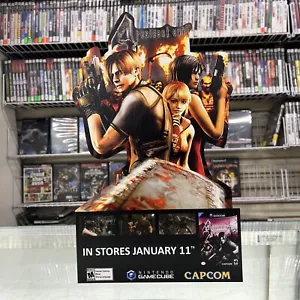 Resident Evil 4 Gamecube Countertop Standee B - Picture 1 of 10