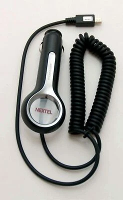 NEW OEM Motorola SPN5458A Mini-USB Car Adapter Cell Phone Charger Nextel genuine - Image 1 of 3