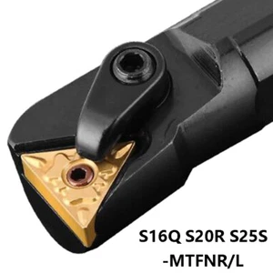 Soporte de herramienta de torneado de torno interno S25S-MTFNR16 25x250 mm para TNMG16 - Imagen 1 de 4