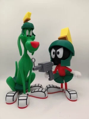 Looney Tunes Marvin The Martian K9 3D DIY Handmade Collectible Figure - Image 1 of 4