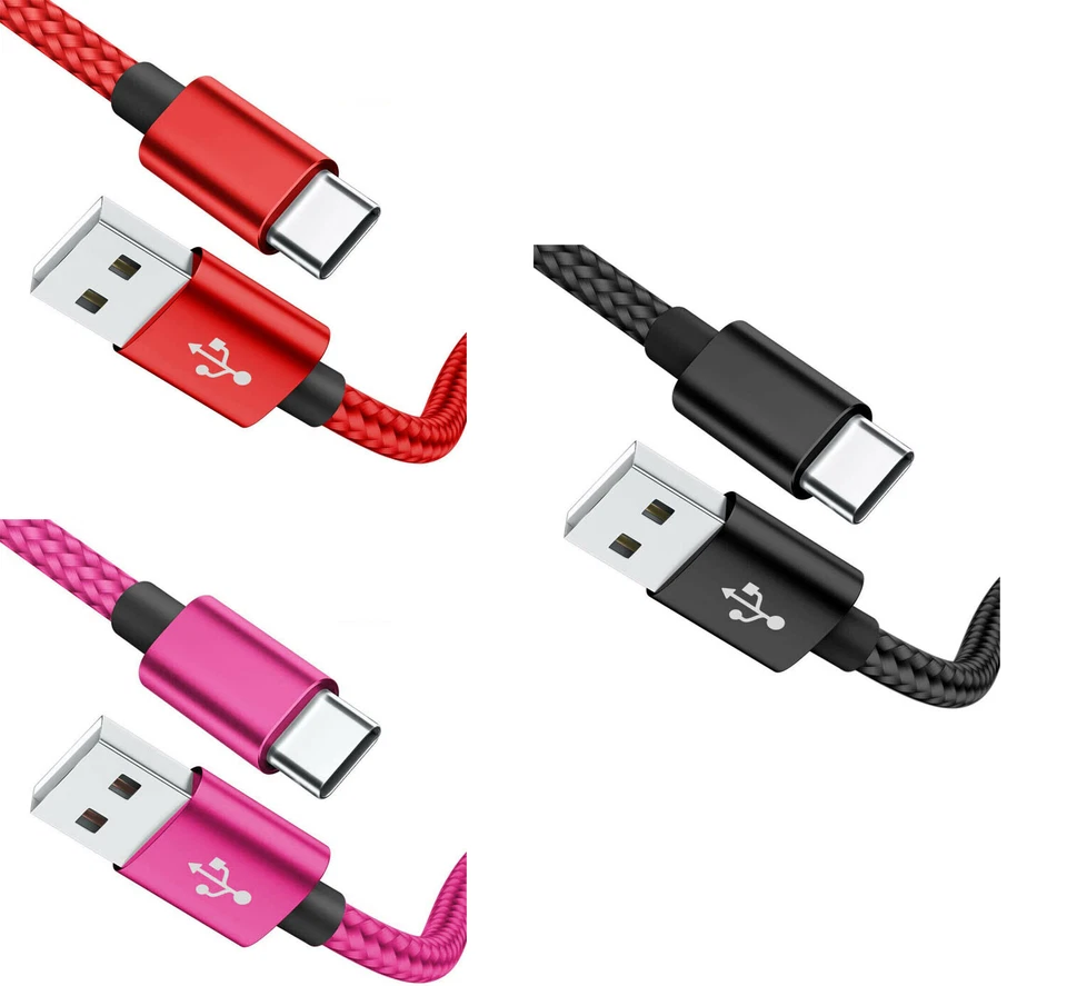 Type C to USB A Charging Cord Cable OEM For Samsung Galaxy S8 S9 S10+ Note 8 9 - Image 1 of 4