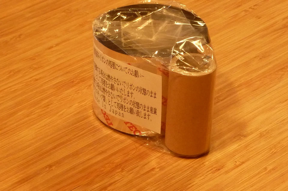 Cinta de cera/resina Toshiba TEC BR-6006F5, rollo de 600 m 68 mm de ancho Foto 1 de 4