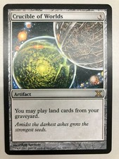 1x Crucible of Worlds (10th Tenth Edition); NM near mint; MtG Magic; English