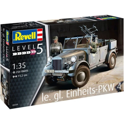 REVELL 1:35  KIT MEZZO MILITARE  LE. GL. EINHEITS - PKW 4    254 PARTI ART 03339 - Immagine 1 di 4