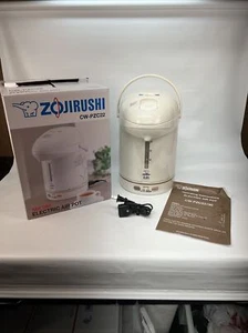 Zojirushi Micom Pentola ad Aria Elettrica CW-PZC22 2,2 Litri Ballerina Bianca con Scatola - Foto 1 di 12