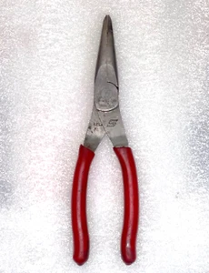 SNAP ON 96ACF, NEEDLE NOSE PLIERS, 8" LONG, "TALON SOFT GRIP." - Foto 1 di 6