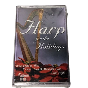 VTG Harp for The Holidays Music Cassette Tape Classic Christmas Favorites New - Picture 1 of 6