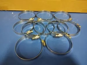 QTY-10 Murray Gold Seal Stainless Steel Clamps No.52, 71-95* mm 2-13/16 / 3-3/4 - Picture 1 of 5