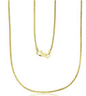 14kt Yellow Gold 20" Popcorn Pendant Chain/Necklace 1.6 mm - 4gram