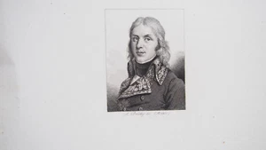 REVOLUTION portrait miniature du général CHAMPIONNET 1762 1800 - Picture 1 of 2