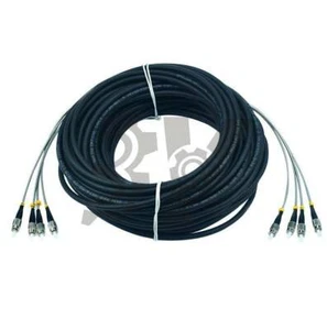 3M Field Outdoor ST-ST 4 Strand 9/125 Single Mode Fiber Patch Cord - Picture 1 of 5