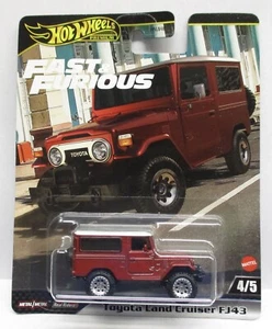 2024 HOT WHEELS FAST FURIOUS TOYOTA LAND CRUISER FJ43 4/5 ROSSO VERI PILOTI E2 - Foto 1 di 2