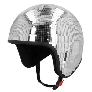 Disco Helmet - Boland Adult Fancy Dress - Picture 1 of 4