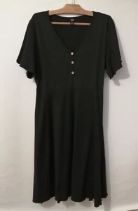Kleid schwarz Polyester Elasthan Strümpfe ausgestellt Gr.40 Emery Pink (2411077) - Bild 1 von 4