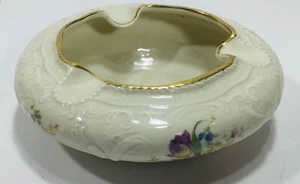Vintage Rosenthal Germany Floral Ashtray 5" x 1-1/2" - Picture 1 of 5