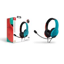 PDP AIRLITE Wired Headset: Neon Pop :: 500-162-EU-BLRD  (Headphones & Headsets >