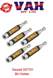 Dewalt DT7701 80mm Retracting Magnetic Screwdriver Bit Holder Finger Saver x 5 - Picture 1 of 2