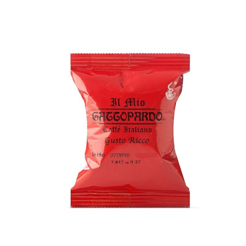 100 capsule caffè TODA Gattopardo GUSTO RICCO compatibili Lavazza A Modo Mio