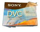 Sony Dvc Digital Video Cassettes (2) 60 Mins New