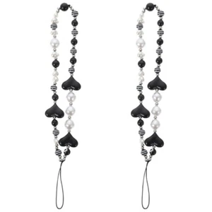 Acrylic Beads Strap Universal Phone Lanyard Beaded Phone Chain Strap - Zdjęcie 1 z 12