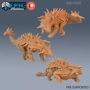 Epic Miniatures Jurassic Encounters Ankylosaurus - Escala 28 mm - Dinosaurio Blindado - Imagen 1 de 5