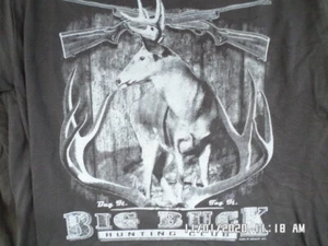 NEW T-Shirt: Big Buck Hunting Club Deer Hunting Bag It Tag It (Black) M L XL 2XL - Picture 1 of 1