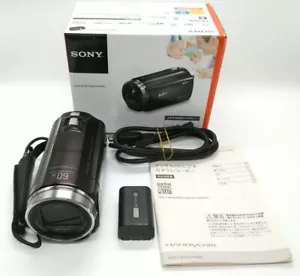 SONY HDR-CX535 HandyCam Brown Video Camera Internal Memory 32GB Working Japan - Picture 1 of 2
