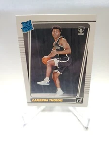 2021-22 Donruss Cameron Thomas Rated Rookie RC Nets #203 - Picture 1 of 2
