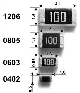 25 pezzi resistenze SMD 0805, 5,6 KOhm smd code (562) 5K6 - Bild 1 von 1