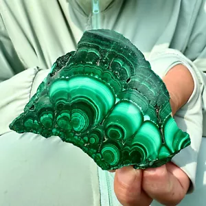 170G Natural malachite flake quartz crystal mineral specimen Reiki decoration - - Picture 1 of 24