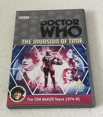 Doctor Who  The Invasion of Time DR WHO DVD Tom Baker BBC 1978 Sontarans TARDIS - Image 1 of 4