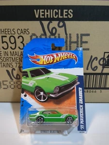 2011 HOT WHEELS, '71 MAVERICK GRABBER, 1/10 STREET BEASTS, 81 GREEN K MART EC - Bild 1 von 5
