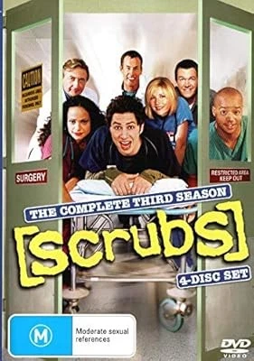 Scrubs Complete Season 3 Region 2 Compatible DVD 2003