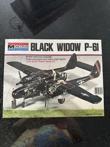 Monogramma 7546 1/48 Vedova Nera P-61 Plastica Modellino Aereo Kit INCOMPLETO? - Foto 1 di 10