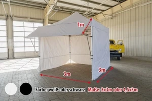 Pabellón Plegable Profesional Aluminio-Incl. 4 piezas laterales + techo pequeño - Imagen 1 de 63