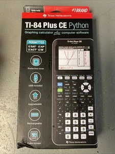 Texas Instruments TI-84 Plus CE Python Graphing Calculator - Black - Picture 1 of 5
