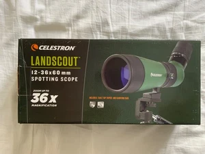 Celestron LandScout 12-36x60 Spotting Scope With Tabletop Tripod 52322 (UK) - Picture 1 of 3