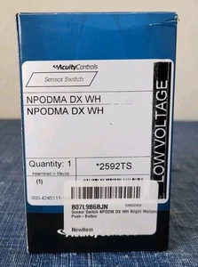 Controlli Acuity • Interruttore Sensore NPODMA DX WH • Bassa Tensione #2592TS • Nuovo/OB! - Foto 1 di 4
