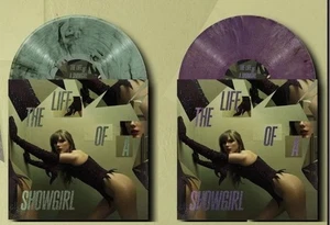 Taylor Swift The Life of a Showgirl The Shiny Bug Edition Onyx Shimmer Vinyl Set - Picture 1 of 3
