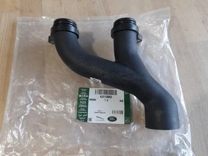 NEW GENUINE JAGUAR F-TYPE UPDATED COOLANT Y PIPE LOWER OUTLET PIPE AJ813865 - Picture 1 of 5