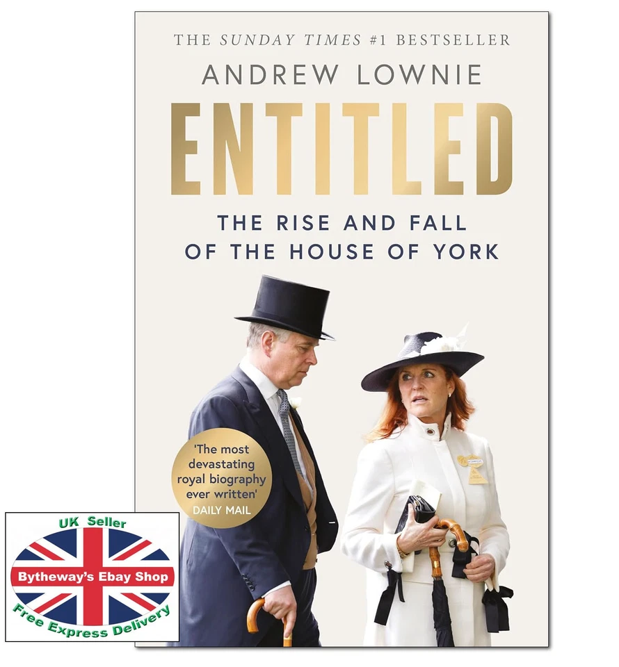 ENTITLED Andrew Lownie HARDCOVER *BRAND NEW* - Image 1 of 1