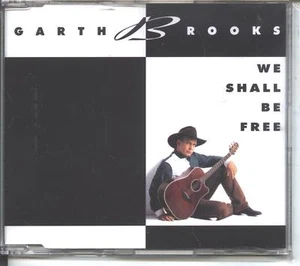 garth brooks - we shall be free uk cd single - Picture 1 of 1