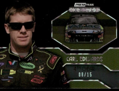 2010 Press Pass Showcase Melting EE #42 Carl Edwards 8/15 - Image 1 of 2