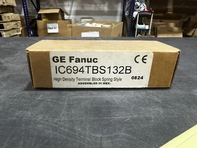 GE Fanuc IC694TBS132B High Density Terminal Block Spring Style - Image 1 of 3