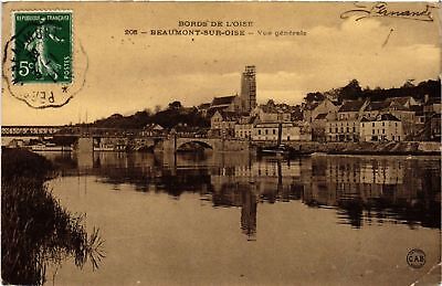 CPA Bords De L'Oise - BEAUMONT-sur-OISE - Vue Générale (519818) • 7.83€