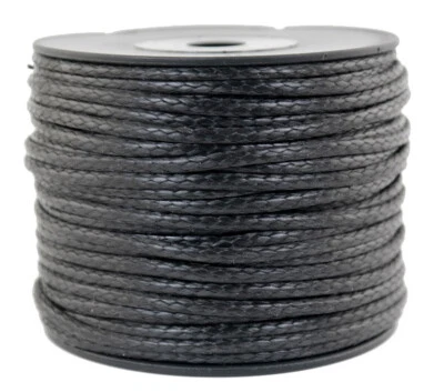 DYNEEMA Flechtleine / Seil / Flechtschnur Ø 3mm / 50 Meter Fb. schwarz / 950 daN - Bild 1 von 2