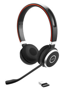 Jabra Evolve 65 MS Stereo Headset Kopfhörer Bluetooth USB-Dongle (6599-823-309)
